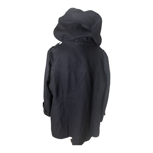Tommy Hilfiger Wool Blend Hooded Toggle Coat Size XL - Picture 3 of 12